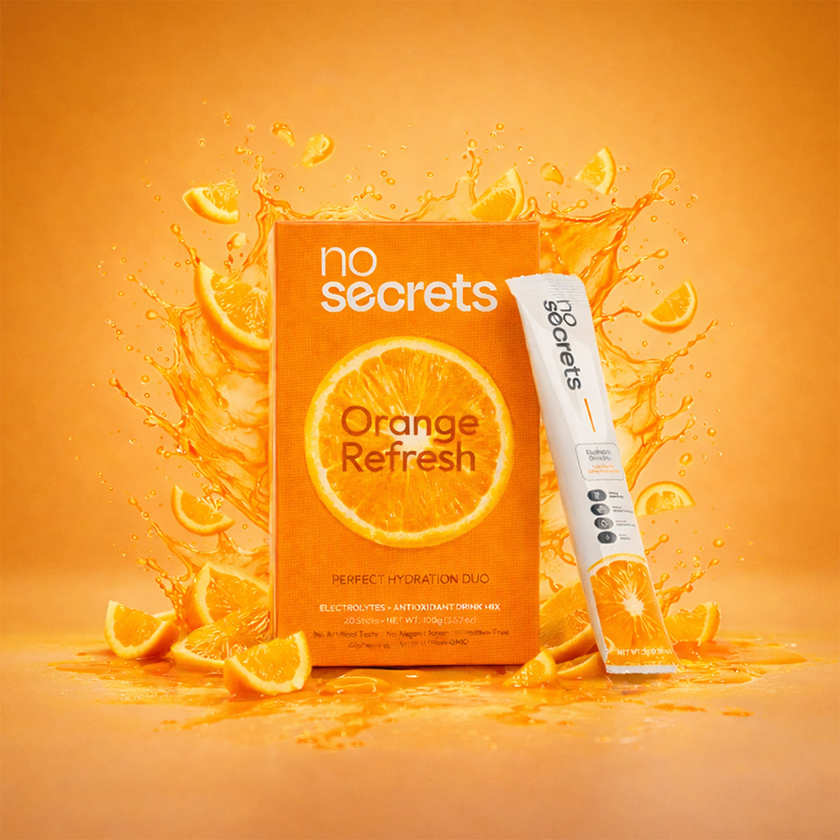 Orange Refresh - 20 Sticks